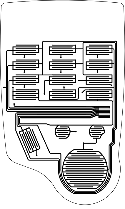 membrane top circuit