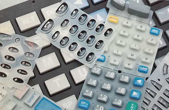 silicone rubber keyypad