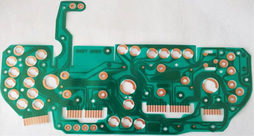 CAR dashboard flex pcb1